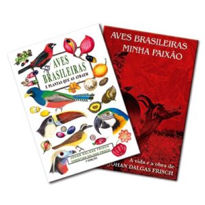 Conjunto com 2 livros Aves brasileiras ESGOTADO